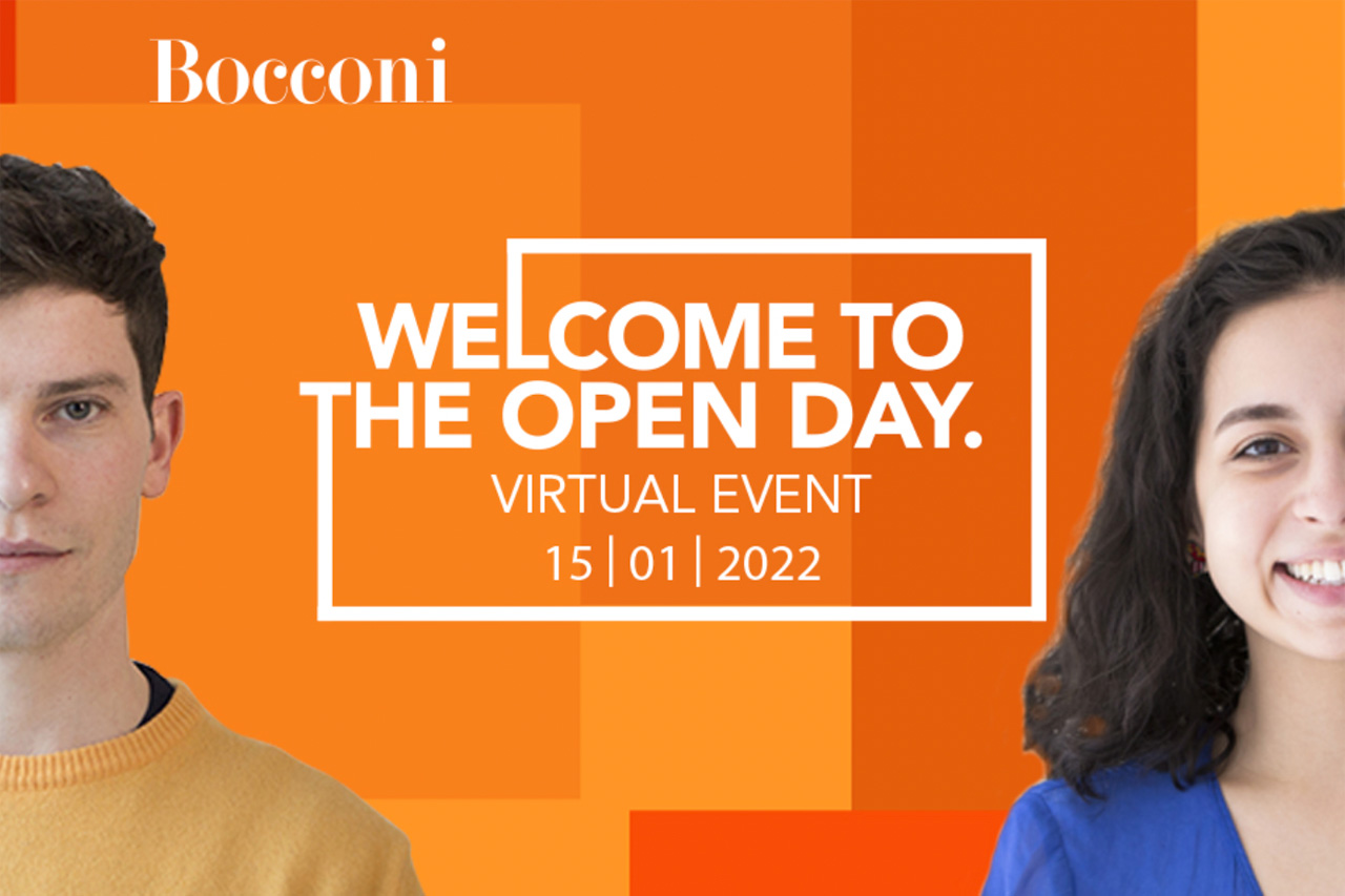 Open Day – Virtual Event: I corsi di laurea Come entrare in Bocconi
